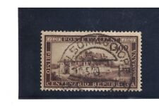 ITALIA 1949 REPUBBLICA ROMANA 100 LIRE USATO SASSONE 600