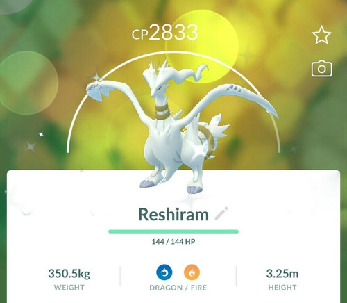 Pokémon shiny reshiram p - -,