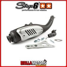 S6-9216602 Marmitta Sport Stage6 Street MBK Flipper 50cc AC STAGE6 RT