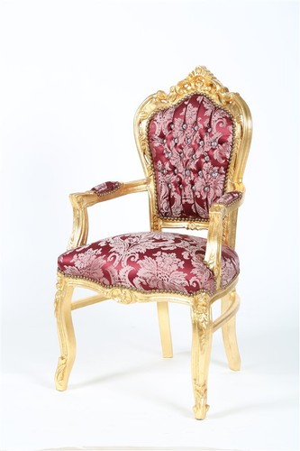 Sedia con braccioli legno - con, in