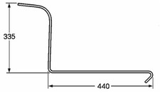 Dente di Ricambio per Ranghinatore Stellare Ama 6,5 mm - 25 pz Made in Italy