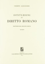 istituzioni di diritto romano