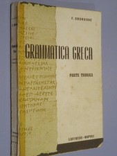 GRAMMATICA GRECA Parte teorica