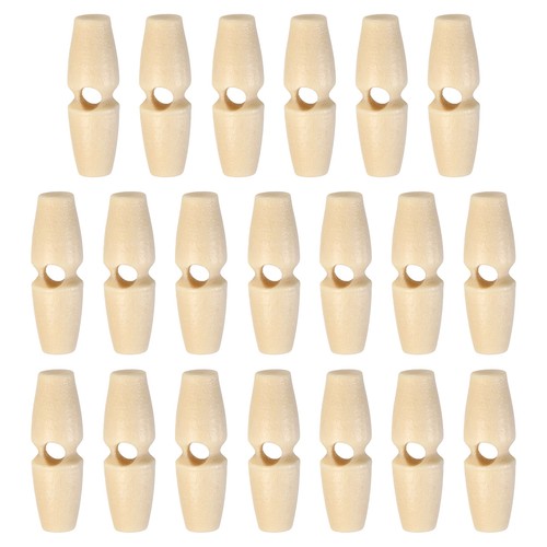 20pcs bottoni legno 30mm - in,