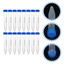 30 Pcs Tubo Plastica Provette