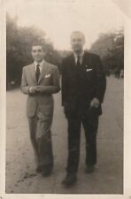B3 -  Foto Photo Fotografia Fotocartolina Anni 30 - Coppia Uomini