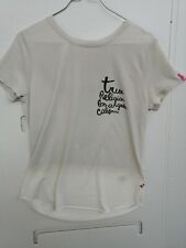 TRUE RELIGION W18ST07G4G - T-SHIRT DONNA - WOMENS BULL - BEIGE - TG M