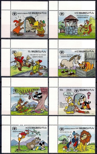 Maldive 1990 disney favole - 1990,