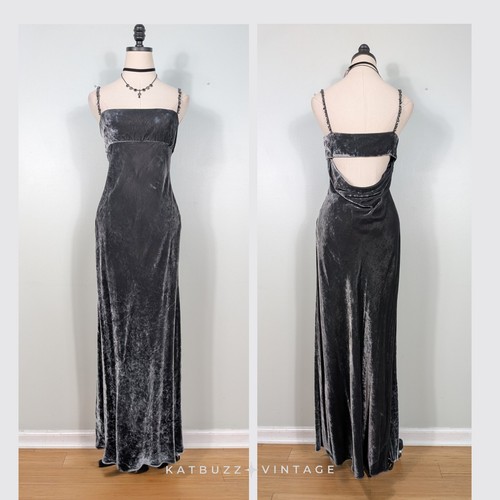 Maxi abito velluto tahari - in,