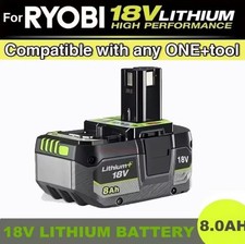 Batteria Ryobi 18V 8.0 Ah per