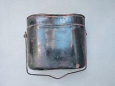 Parte Inferiore Gavetta Tedesca WW2 Smaltata Fine Guerra.