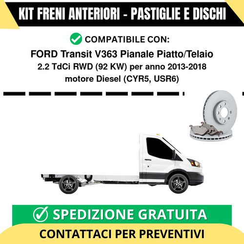 Kit freni anteriori pastiglie - freni, (pastiglie