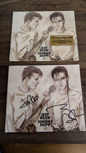 Jeff beck johnny - johnny, firmato