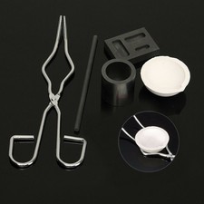 1 set torcia crogiolo piatto