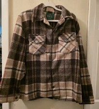 Giacca camicia flanella lana