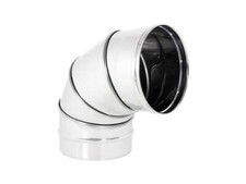 CURVA ACCIAIO INOX REGOLABILE