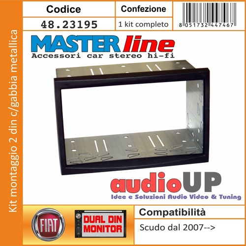 Mascherina autoradio din kit - 2,