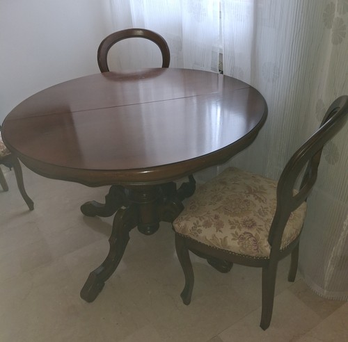 Tavolo rotondo vintage - rotondo,