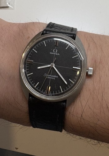 Omega seamaster cosmic black - seamaster,
