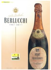 Repubblica Italiana. Spumante Berlucchi 2010. Cartella.