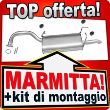 Silenziatore Posteriore per
