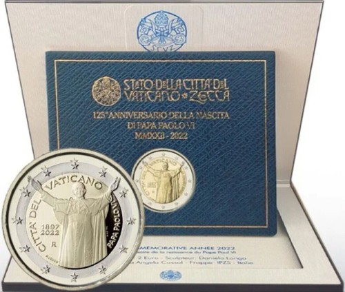 Vaticano 2022 euro 125 - vaticano,