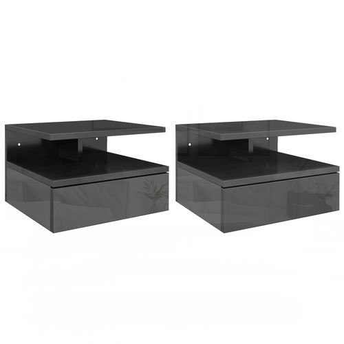 Set comodini sospesi con - 2,