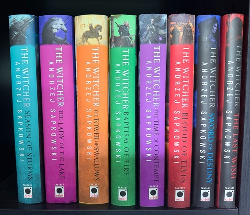 Witcher complete set books - complete, 8