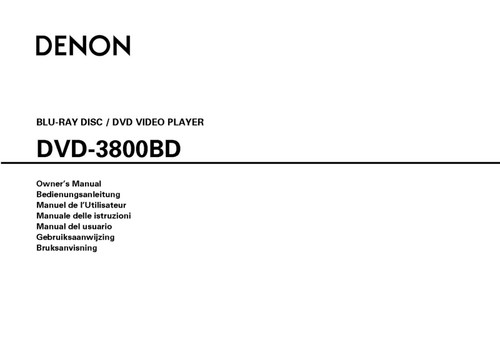 Denon dvd 3800bd lettore - dvd-3800bd,