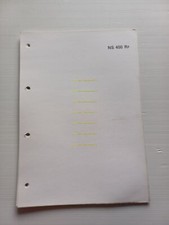 Honda NS 400 R scheda informazioni tecniche manuale officina italiano originale