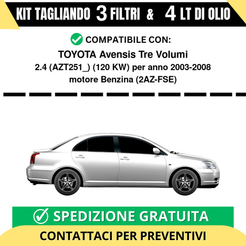 Tagliando per toyota - per,