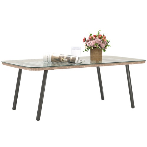 Outsunny tavolino giardino - outsunny,
