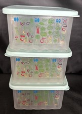 Tupperware Fridgesmart Contenitore per Verdure Ventilato 6x6 3993A1 Lotto di 3