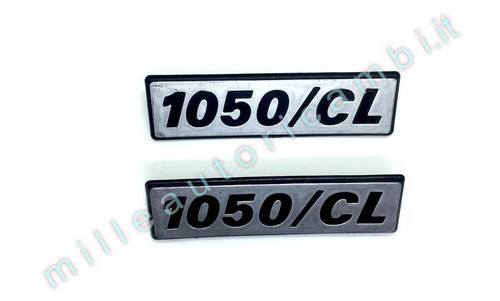 Coppia fregio logo laterale - coppia,