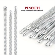 Stecche per Busti Corsetti a Spirale in Metallo Balena mm 250 x 4,5 -Busta 12 PZ