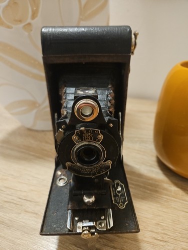 Fotocamera soffietto vintage - a,