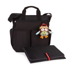 Skip Hop - Borsa fasciatoio per passeggino DUO SIGNATURE nera