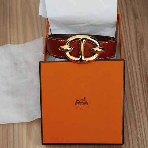 Cintura hermes sheen ancre - hermes, d'ancre