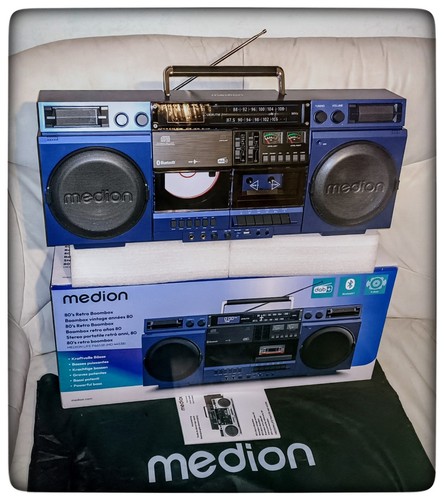 Radio medion blu bellissima - radio,