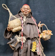 pastore "O' MONACO"portafortuna  scaramantici Neapolitan Krippen Kunst gobbo