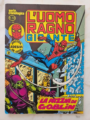 Uomo ragno gigante 58 - l'uomo, n.
