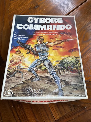 Cyborg commando the battle - cyborg, for