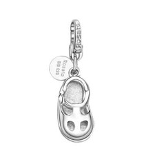 ROSATO RBB029 Charm Donna My Baby Scarpetta in Argento - Retail price € 49,00