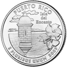 2009 D Puerto Rico Quarter /