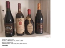 Vini rari annata - rari, amarone