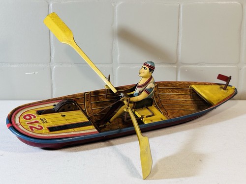 Giocattoli latta canoa con - latta,