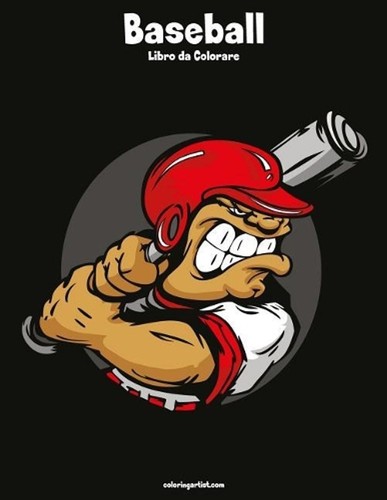 Baseball libro colorare 1 - baseball, da