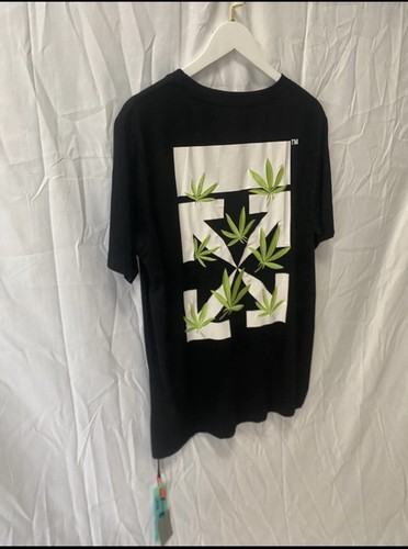 Shirt off white nera - off-white, verde