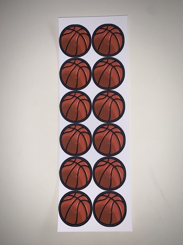 Adesivi bersaglio basket per