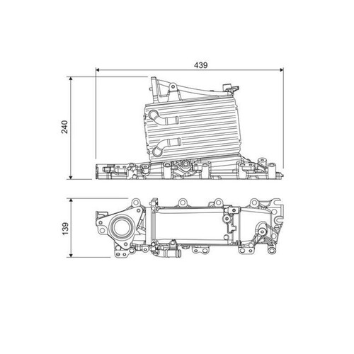 Intercooler valeo 818683 per - intercooler,
